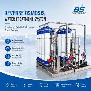 Industrial Water Treatment Equipment 2T/H with Activated Carbon for Factory Supply