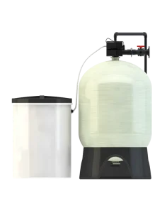 Industrial Water Treatment Machinery FRP Water Softener System Removes Hardness 1000L/Hour 220V Industry Business Customizable