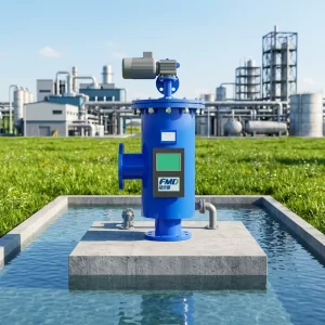 Industrial Water Treatment Machinery Self Cleaning Screen Filter with PLC and Pump for Water Pretreatment