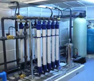 Industrial Water Treatment System 50m3 H Ultrafiltration UF Plant Water Filtration Machine with 1 Year Warranty