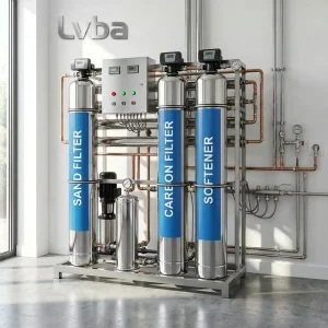 Industrial Water Treatment System with Stainless Steel Pump Carbon Filter and Automatic Water Softener for Factory Use