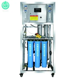 Industrial Water Treatment and Purification System with Reverse Osmosis, 250 L/500 LPH Capacity