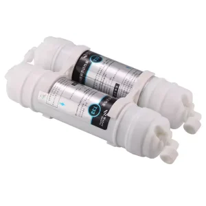 Inline 5-Stage ABS UF UDF CTO T33 Activated Carbon Water Filter Cartridge for Household and Outdoor Use