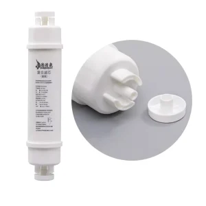 Inline Alkaline Water Filter Cartridge with Ceramic Balls and Activated Carbon for RO Systems