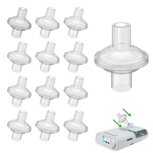 Inline CPAP Filter for 22 mm and 25 mm CPAP Tubes