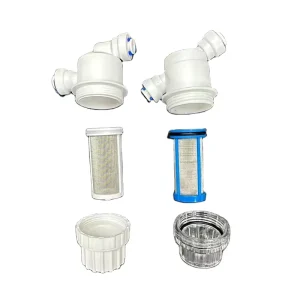 Inline Mini Water Filter High-Pressure Switch Quick Connector Food-Grade POM for RO Water Purifier