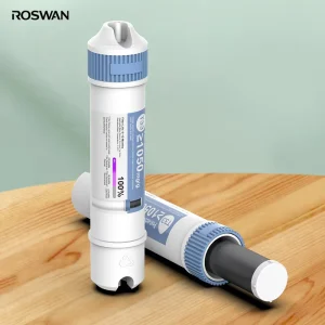 Inline Replacement Water Filter Cartridge 2.5×10 Inch T33 Post Activated Carbon 1.0 Micron Reverse Osmosis Purifier Household
