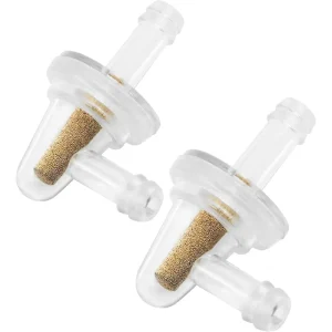 Inline Slim Fuel Filter for 1/4-Inch Fuel Lines for UK Motorcycles