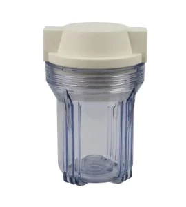 Inline Water Filter Housing with Air Release Button for RO System