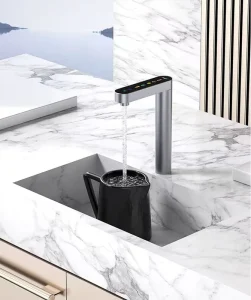 Instant Boiling Water Tap Smart 5-in-1 Electric Faucet Reverse Osmosis Purification Temperature Control 2.8L/Min 2200W Household