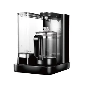 Instant Powerful Countertop Water Filter System Cup Water Reservoir Includes 6 Month Carbon Block Filter Black