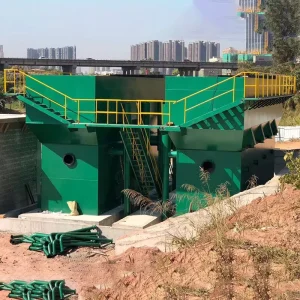 Integrated 150 T/h Gravity-Type Water Purification Equipment for Rural Domestic Water Supply with PLC Pump