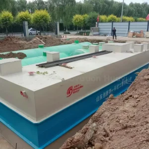 Integrated Food Industry Waste Water Treatment Machine for Water Recycling System