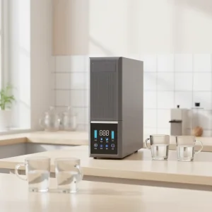 Integrated Household Reverse Osmosis Water Purifier with TDS Display Mineral Filter Electric Tankless Plastic Material