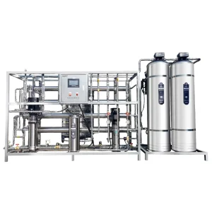 Integrated Industrial Dual-Stage Reverse Osmosis RO Water System Groundwater Direct Drinking Water Purification