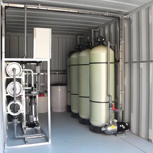 Integrated Reverse Osmosis Water Purification System Brackish Water Desalination RO Plant High Recovery Rate for Lab Hospital