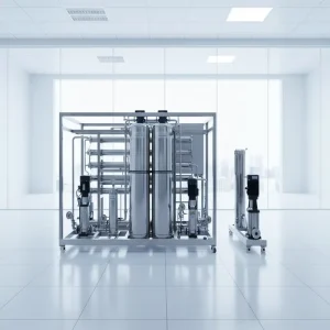 Integrity 1000L Hour RO + EDI Automatic Water Purification Systems Machine Water Treatment Equipment for Production