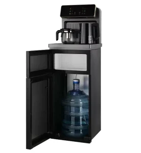 Intelligent Small Hot and Cold Water Dispenser for Office and Household New Touch Plane Control Bottom Loading