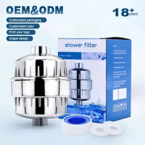 Ionic Charcoal KDF Filter Cartridge for Shower Water Filter and Showerhead