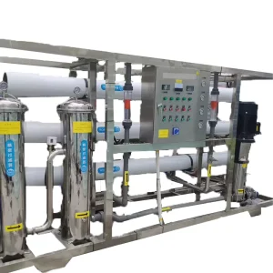 Iron Removal Water Treatment Plant with Pump and PLC for Drinking Water Filtration