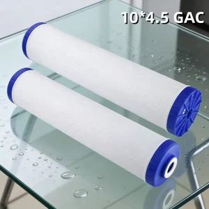 Jambo Filter 20 Inch Standard Coconut Nutshell Carbon Block Water Filter Replacement Cartridge for Tap Water Color and Odor