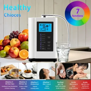 Japan Technology Alkaline Water Machine Platinum Coating 7 Plate Alkaline Water Ionizer