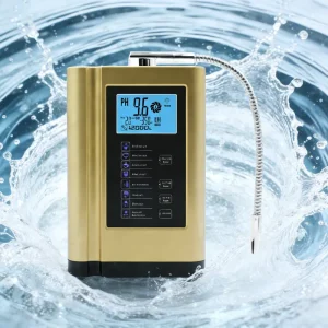 Japan Titanium Platinum Coating Alkaline Water Machine PH Water Ionizer 7 Plate Hydrogen Water Machine