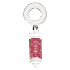Jasmine Scented Aromatherapy Shower Head Filter Remove Chlorine for Soft Skin Hair Care High Pressure Spa Spray