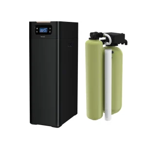 KEMAN SS HK2 3000L Large Flowrate Double Tank Automatic Water Softener System With 0926 0628 FRP Tank 32L Resin
