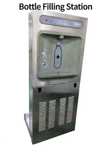 KM35QS Stainless Steel Commercial Drinking Fountain Wall Mounted Water Cooler Direct Water Dispenser for Home Hotel School