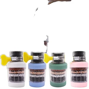 Kitchen Bathroom Faucet Water Filter Household Water Purifier Stone Magnetized Faucet Filter