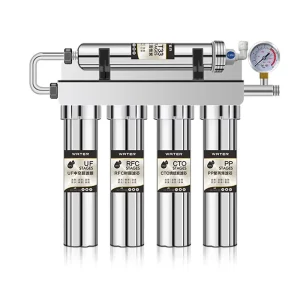 Kitchen Sink Stainless Steel Water Filter System Water Purifier 5 Stages UF System Water Filters for Home Drinking