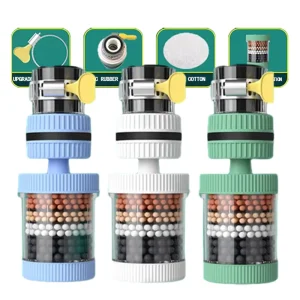 Kitchen Sink Water Filter Purifier Removable Washable Six Layer Filter Tap Water Filter Faucet