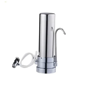 Kitchen Water Filter Stainless Steel Countertop Ceramic Safe 10 Inch Commercial Household Manual Hotel CE