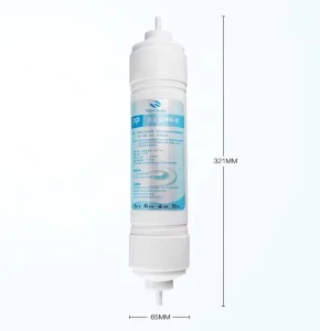 Korea Type Quick Connect Fitting Water Filter Cartridge PP Sediment Spun Cotton Replacement for Water Filter Water Dispenser