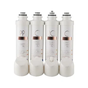 Korean Style 10 Inch Quick Connect Inline PP Carbon UF RO Filter Replacement Cartridge for Under Sink Desktop Water System