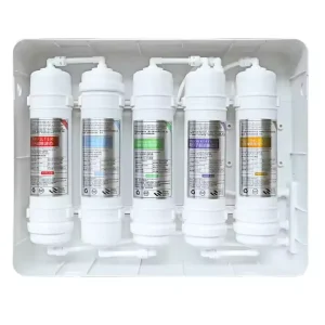 Korean Style Inline Filter Cartridge 10 Inch Quick Connect PP Activated Carbon UF T33 Filter Replacement for UF System