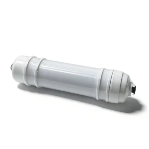 Korean Type In-Line Reverse Osmosis Filter Coconut Shell Carbon 50 GPD 2.5″ Size Quick Connector for Under-Sink Systems