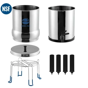 LT-2.25A NSF Certificate Gravity-Fed Water Filter System Housing Countertop Water Purifier