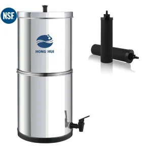 LT-2.25B NSF-Certified Gravity-Fed Water Filter System for Home and Outdoor Use