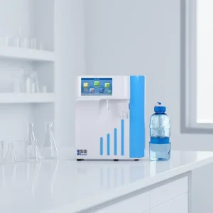 Lab Ultrapure Water Machine with Filter Technology 15L H High Purity Water Production Via Reverse Osmosis & Deionization