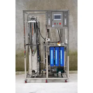 Laboratory Grade 250L H RO Device with 200L Aseptic Water Tank & Stainless Pipeline