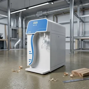 Laboratory Ultrapure Water Purifier Designed for General Chemistry and Biological Experiments Offers up to 30 Liters Per Hour
