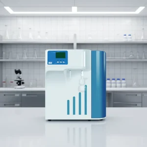 Laboratory Ultrapure Water Purifier System with Reverse Osmosis and Deionization