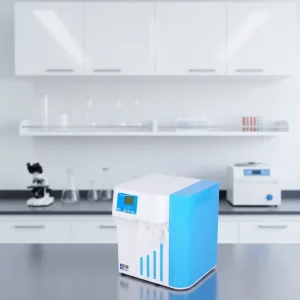 Laboratory Ultrapure Water Purifier System with Reverse Osmosis and Electrodeionization Stages
