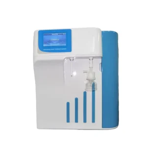 Laboratory Ultrapure Water Purifier with Touchscreen Control, 18.2 MΩ·cm, Programmable Dispense Modes
