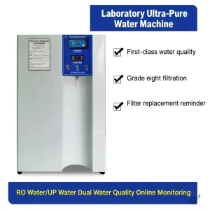 Laboratory ultra Pure Water Machine Work Yield 20L H Water Purification System Laboratory Water Machine