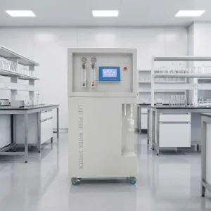 Laboratory ultra Pure Water Purifier Delivers 18.2 MΩ cm Quality Water Through Reverse Osmosis and Continuous ultra Technology