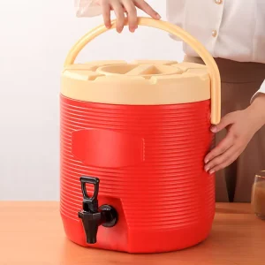 Large Capacity Restaurant Stainless Steel Keep Warm Tea Milk Drink Beverage Juice Dispenser with Tap