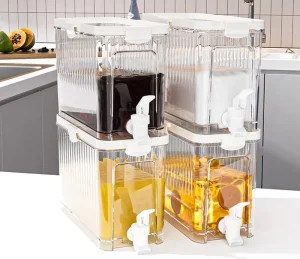 Large Capacity Water Pitcher with Tap for Household Refrigerator